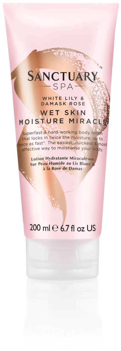 Sanctuary Spa White Lily Damask Rose Wet Skin Moisture Miracle 200 ml