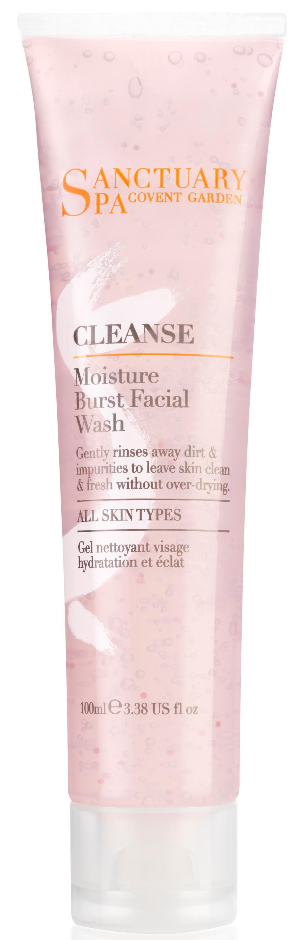 Sanctuary Spa Moisture Burst Facial Wash 100 ml