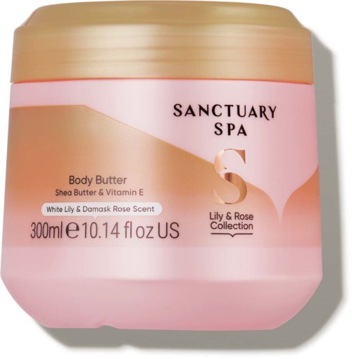Sanctuary Spa Lily & Rose Body Butter 300 g