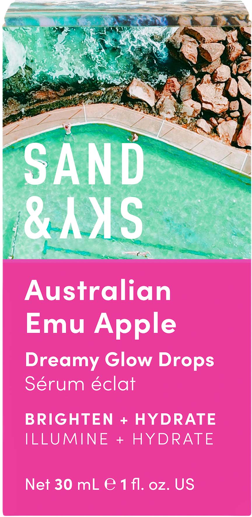 Sand & Sky Australian Emu Apple Dreamy Glow Drops at BEAUTY BAY
