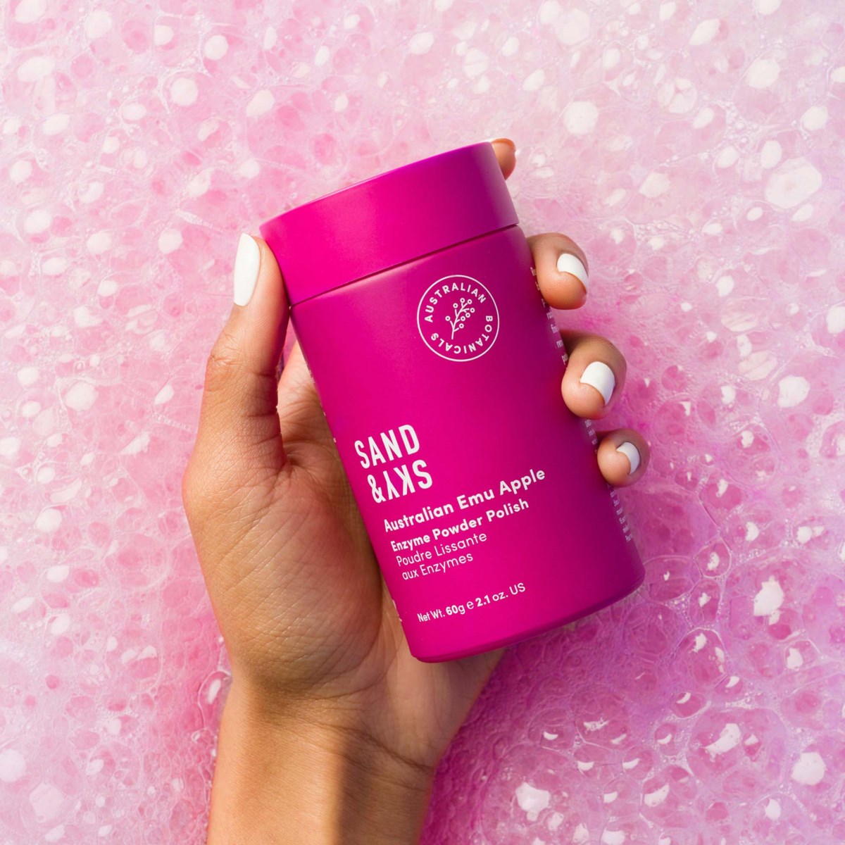 Энзимная пудра-эксфолиант для лица Sand & Sky Australian Glow Berries Enzyme Powder Exfoliator для сияния кожи, 60 г — фото 6