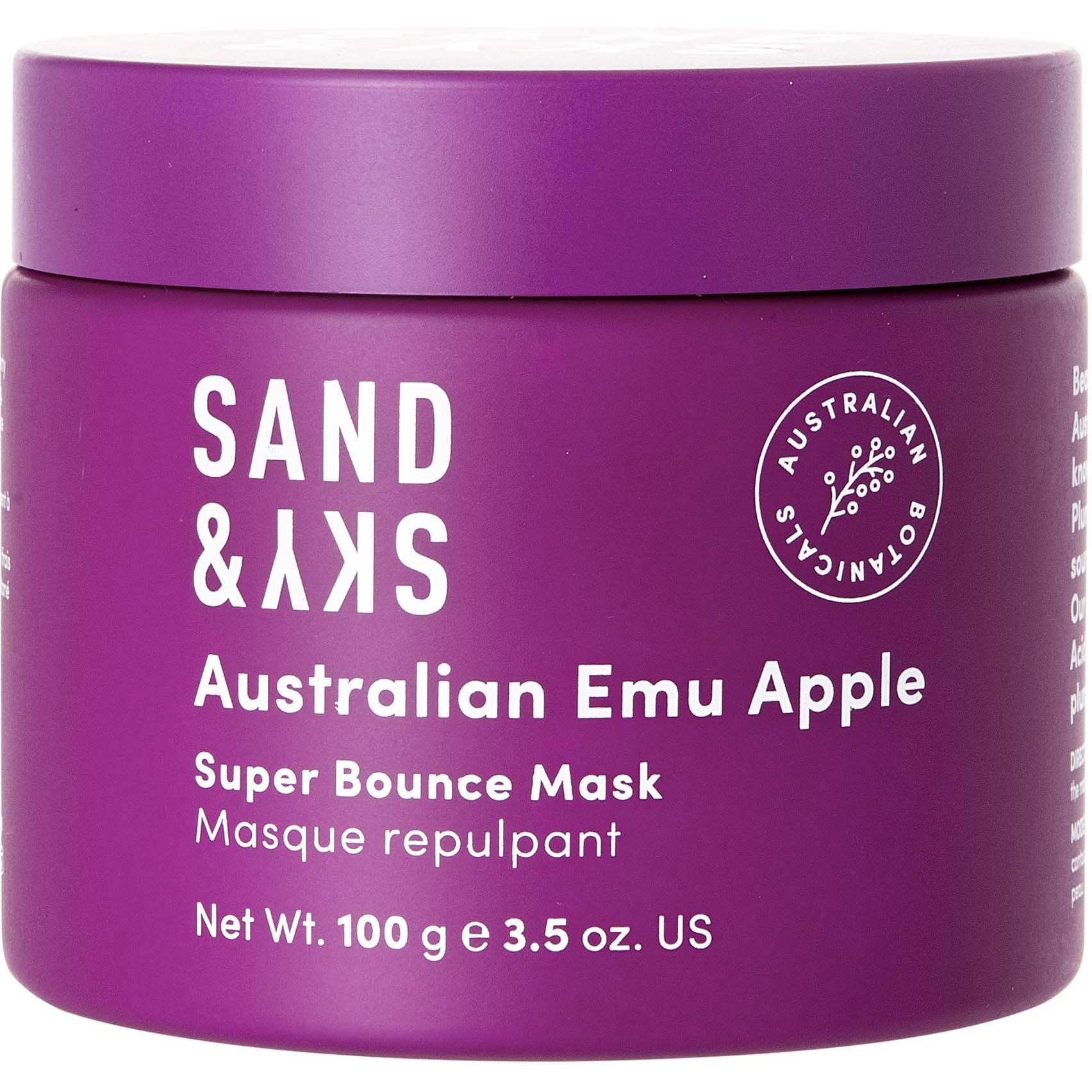 Läs mer om Sand & Sky Australian Emu Apple Super Bounce Mask 100 g