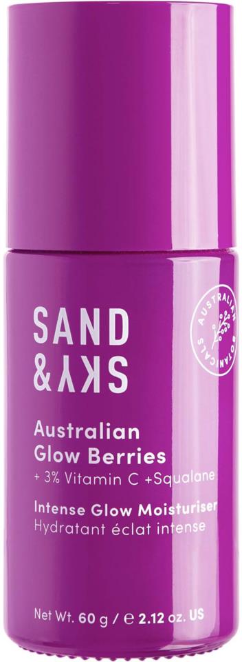 Sand & Sky Australian Glow Berries Intense Glow Moisturiser 60 ml