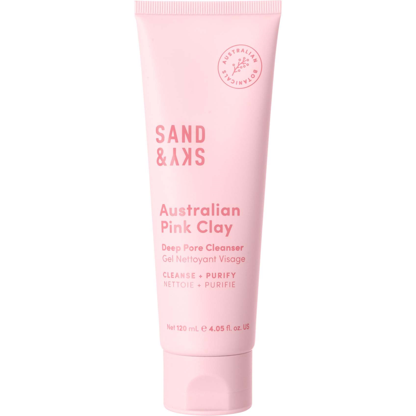 Läs mer om Sand & Sky Australian Pink Clay Deep Pore Cleanser 120 ml