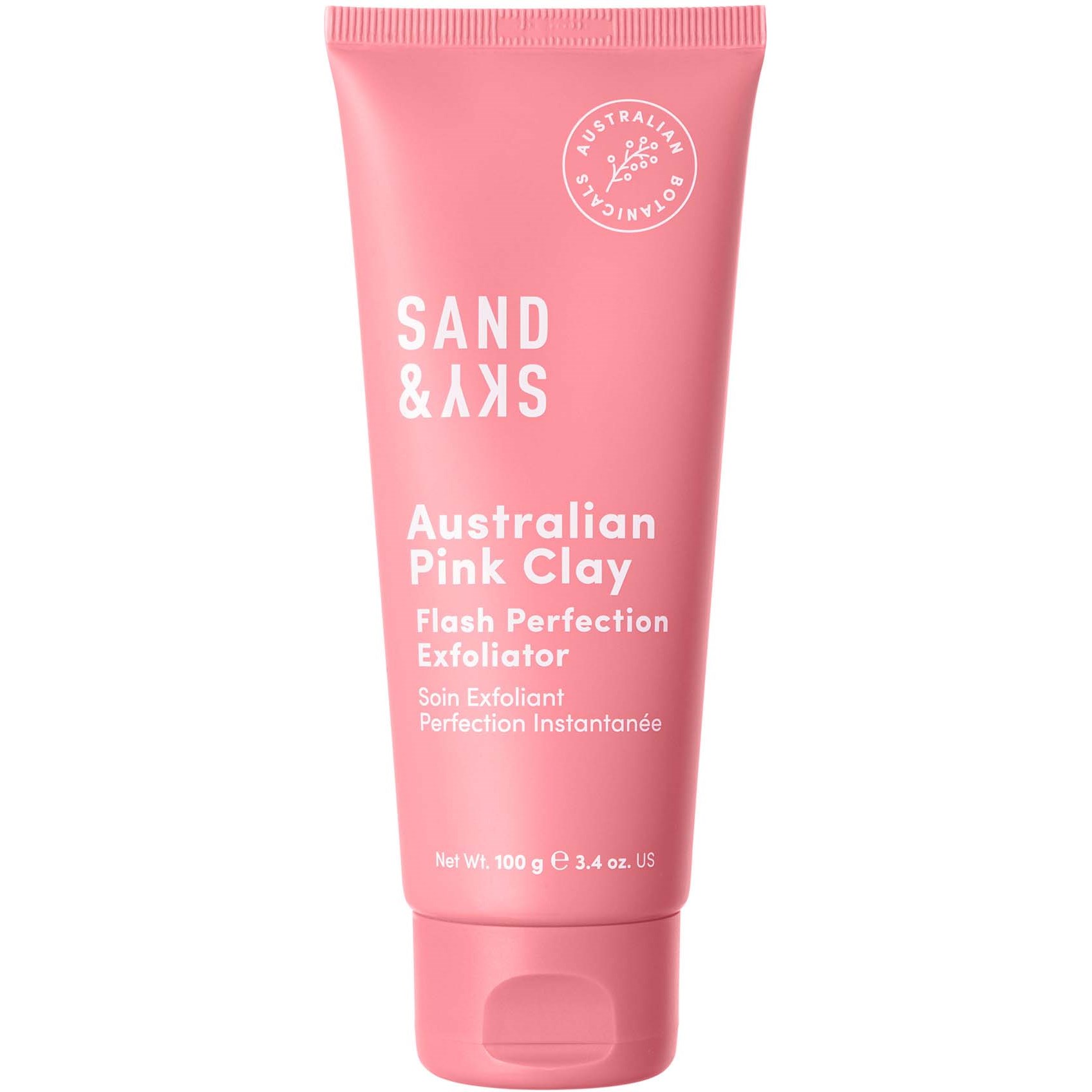 Sand & Sky Australian Pink Clay Flash Perfection Exfoliator 100 ml