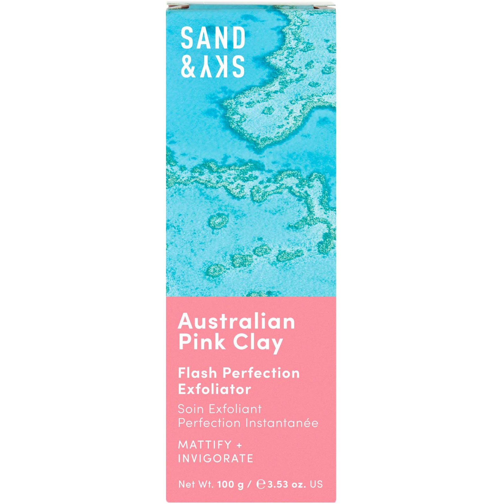 Sand & Sky Australian Pink Clay Flash Perfection Exfoliator 100 ml (obrázok 10)