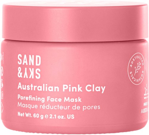 Sand & Sky Australian Pink Clay Porefining Face Mask 60 g