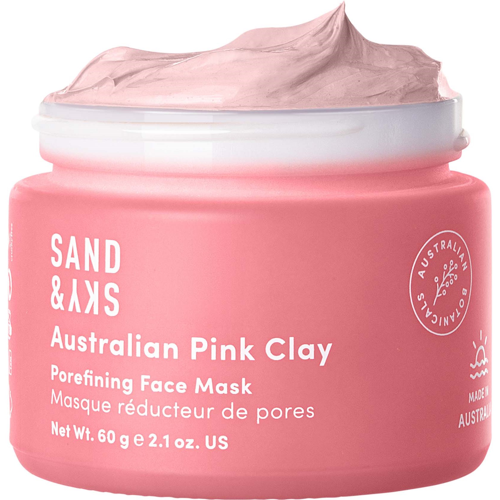 Sand & Sky Australian Pink Clay Porefining Face Mask 60 g (obrázok 10)