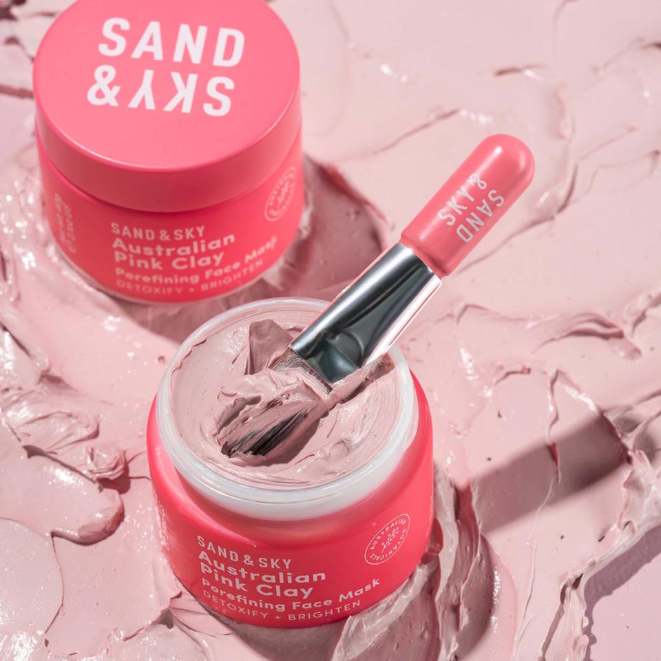 Sand & Sky Australian Pink Clay Porefining Face Mask 60 g