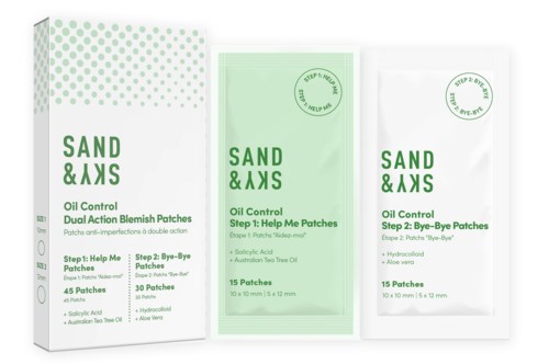 Sand & Sky Dual action blemish patches