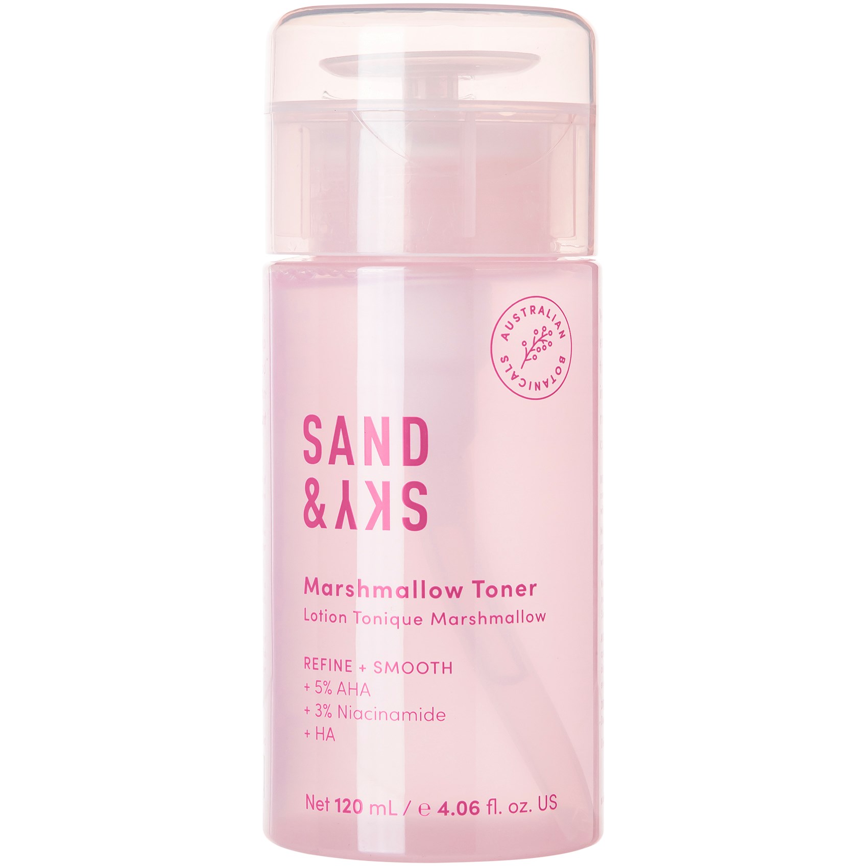 Фото - Засіб для очищення обличчя і тіла Sand & Sky The Essentials Marshmallow Toner 120 ml