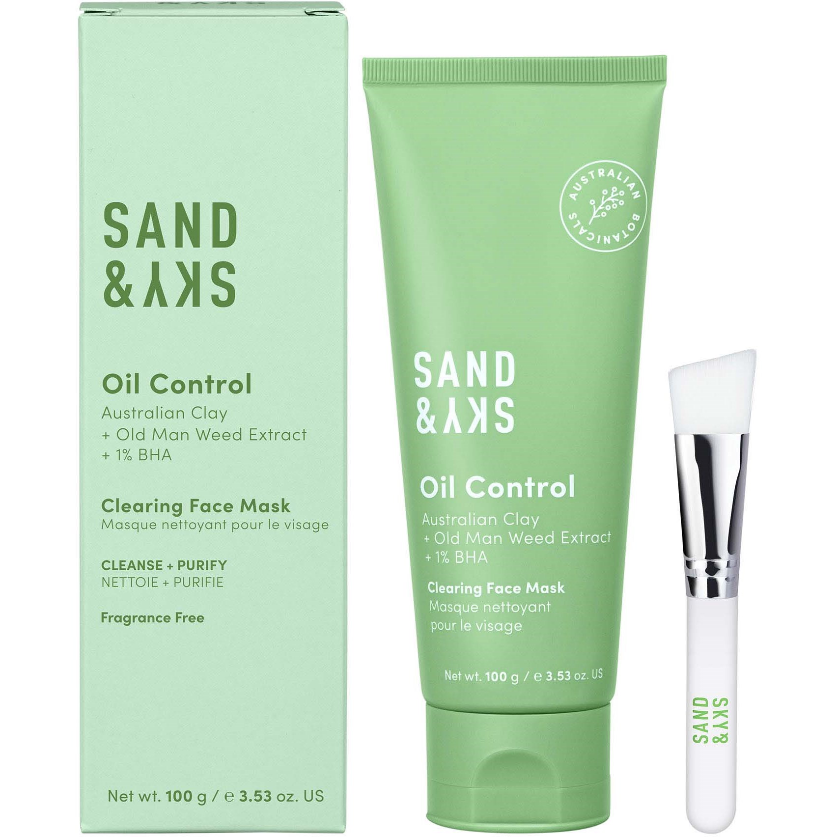 Sand & Sky Oil Control Clearing Face Mask 100 g (obrázok 10)