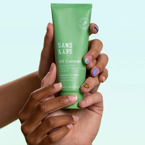 Очищающая маска для лица Sand & Sky Oil Control Clearing Face Mask себорегулирующая, для жирной и проблемной кожи, 100 г — фото 6