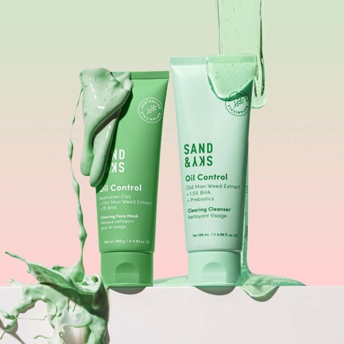 Очищающая маска для лица Sand & Sky Oil Control Clearing Face Mask себорегулирующая, для жирной и проблемной кожи, 100 г — фото 7