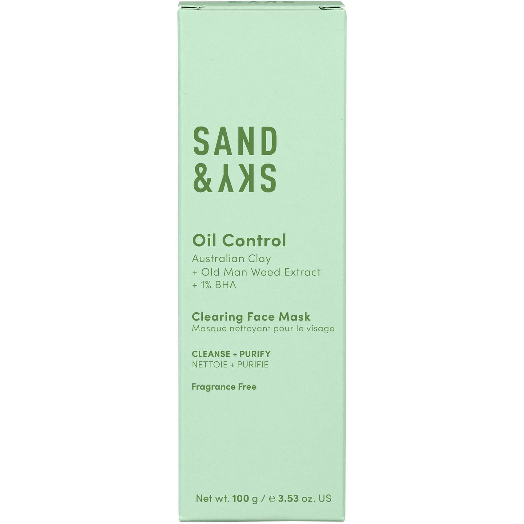 Sand & Sky Oil Control Clearing Face Mask 100 g (obrázok 9)