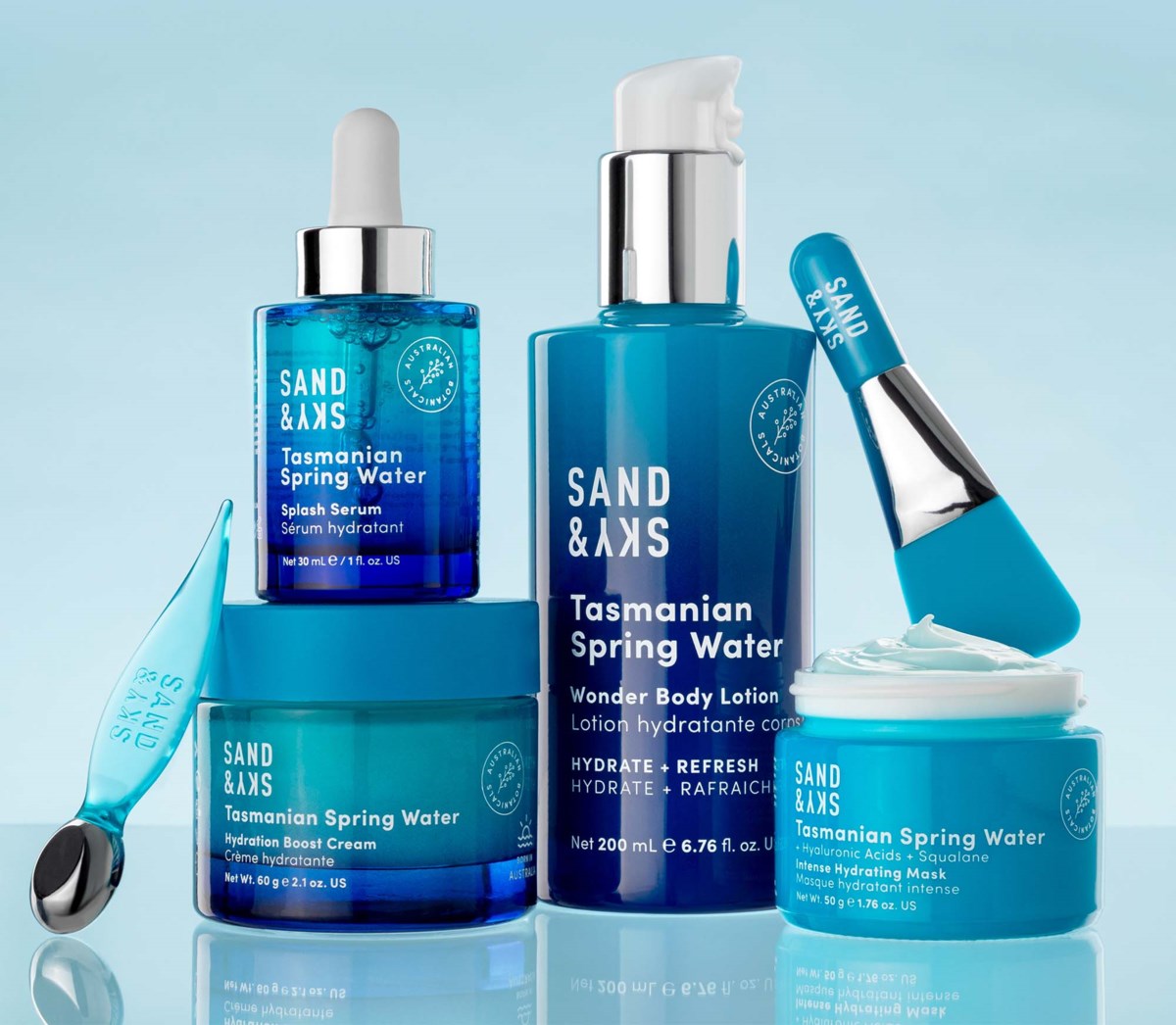 Крем для лица Sand & Sky Tasmanian Spring Water Hydration Boost увлажняющий, укрепляющий, 60 г — фото 7
