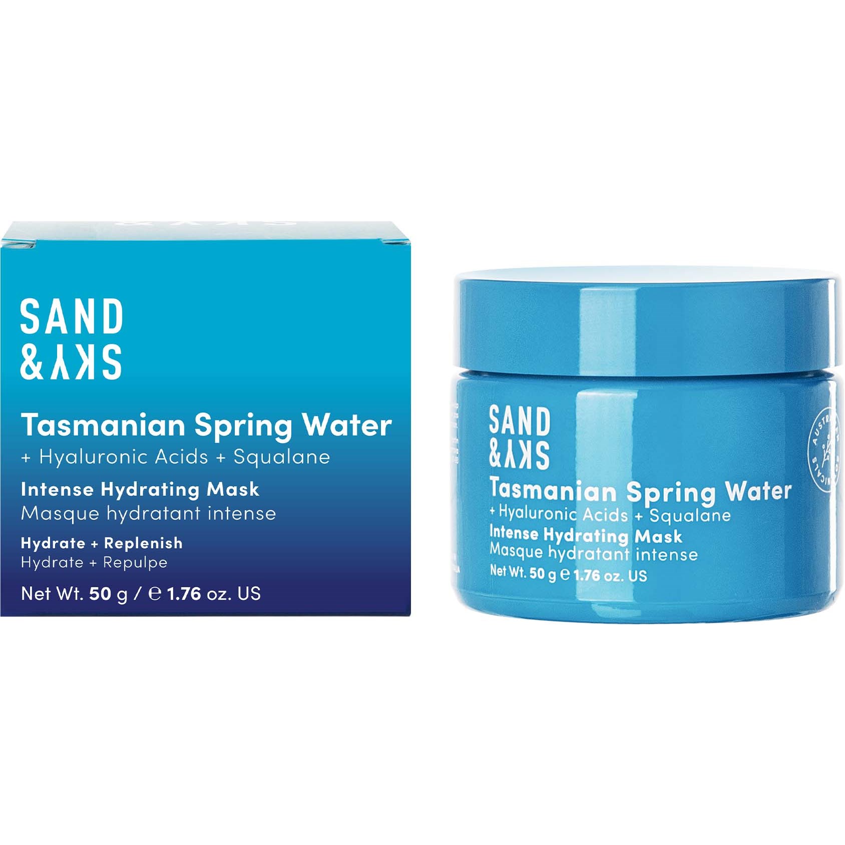 Sand & Sky Tasmanian Spring Water Intense Hydrating Mask 50 g (obrázok 9)