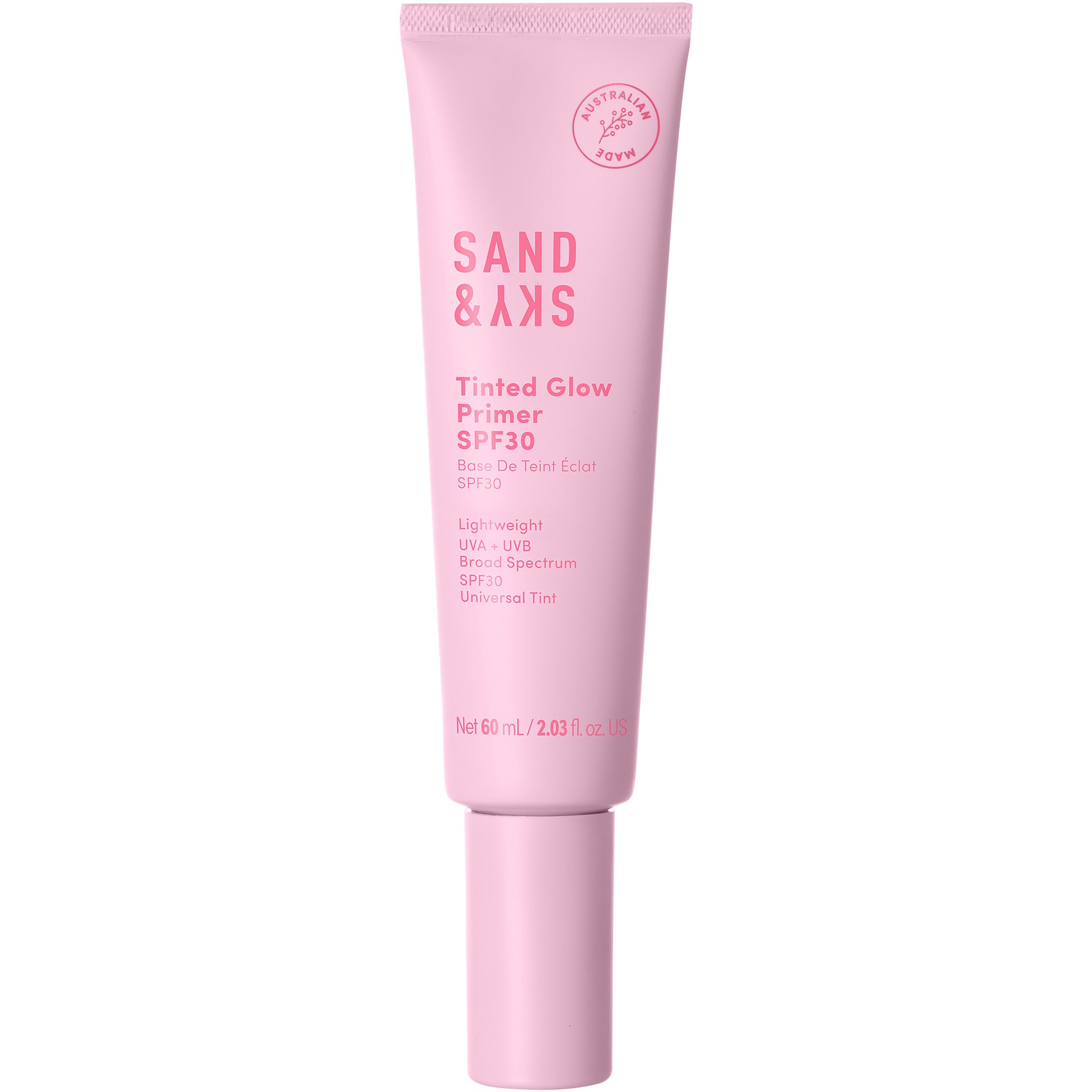 Läs mer om Sand & Sky ESSENTIALS Tinted Glow Primer SPF30 60 ml