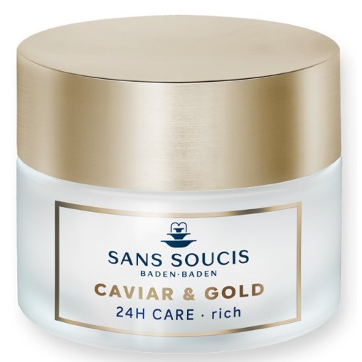 Läs mer om Sans Soucis Anti-Age Deluxe Caviar & Gold 24h Care Rich 50 ml