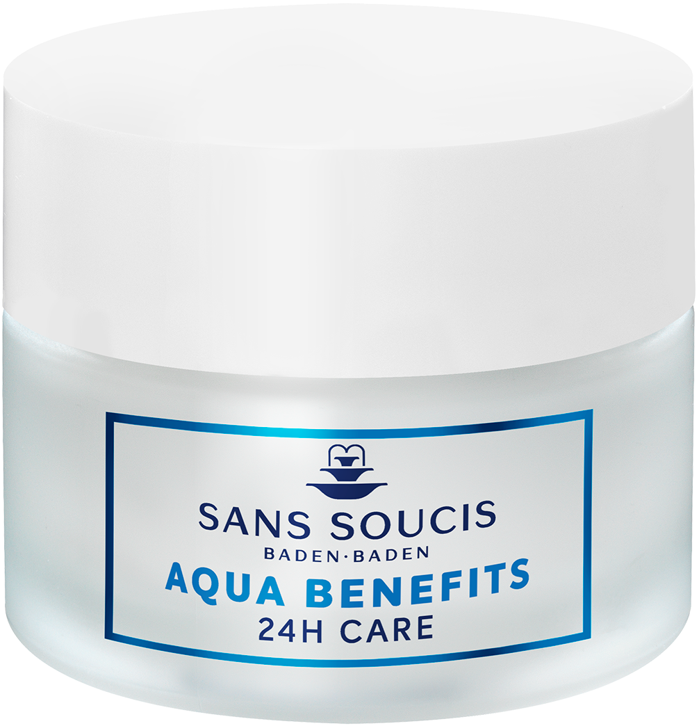 Крем для лица Sans Soucis Aqua Benefits 24H Care увлажняющий, 50 мл