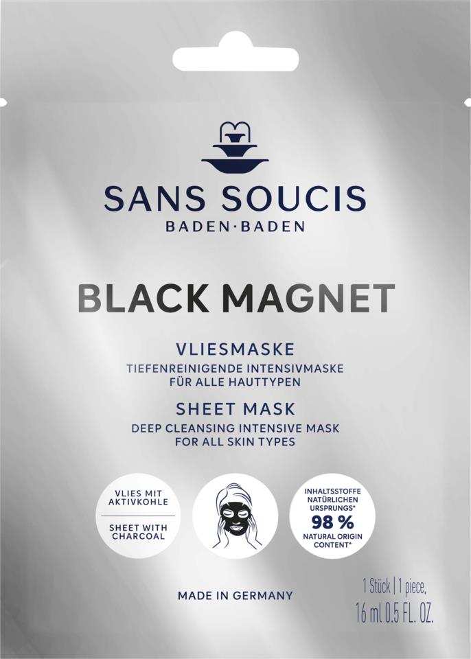 Sans Soucis Black Magnet Sheet Mask 16 ml