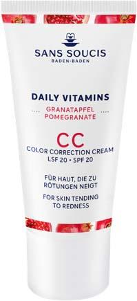 Sans Soucis CC Color Correction Cream SPF20 For Skin Tending To Redness 30 ml