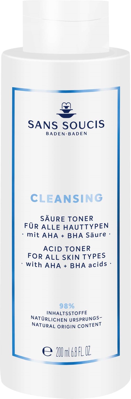 Sans Soucis Acid Toner with AHA + BHA Acid 200 ml
