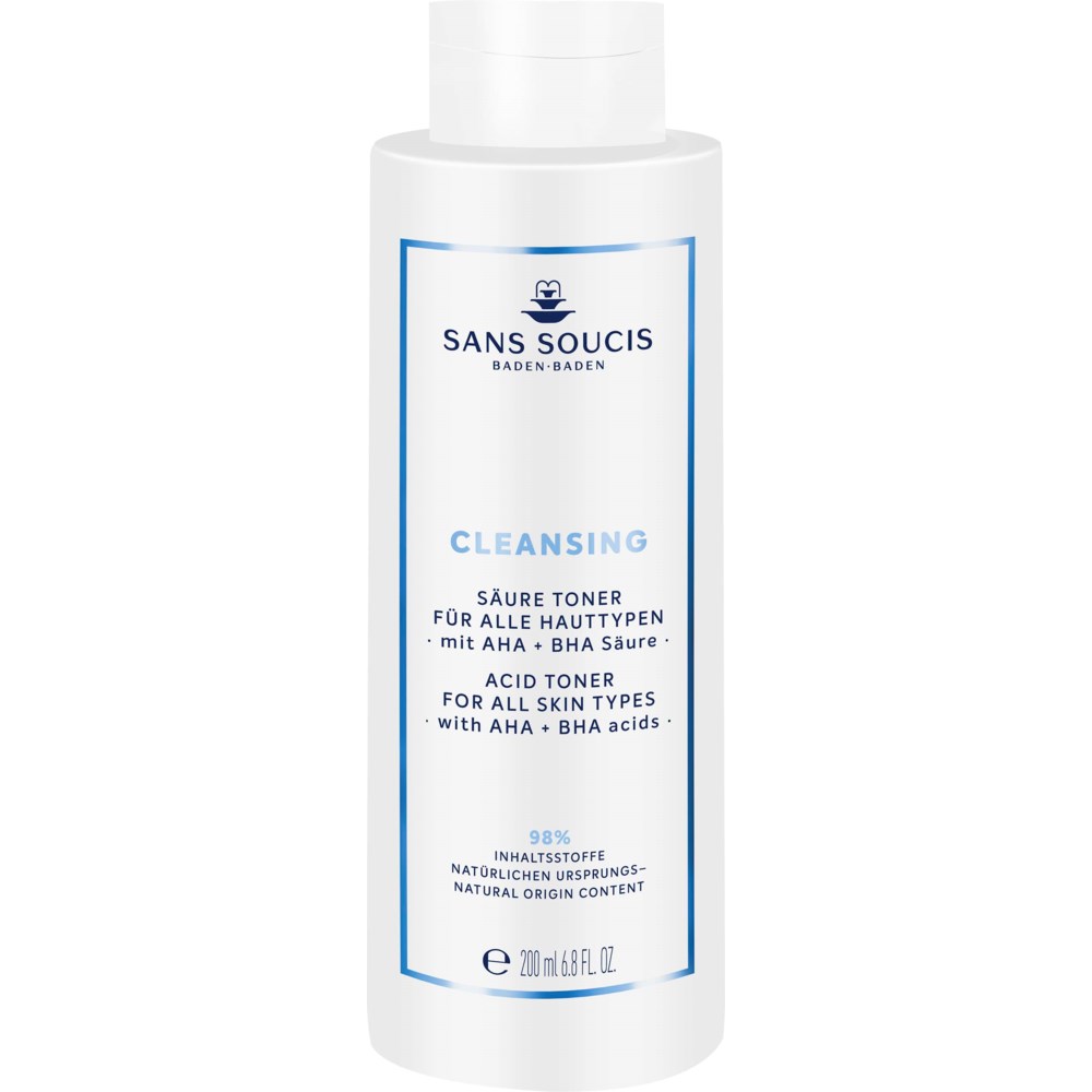 Sans Soucis Sans Soucis Acid Toner with AHA + BHA Acid 200 ml