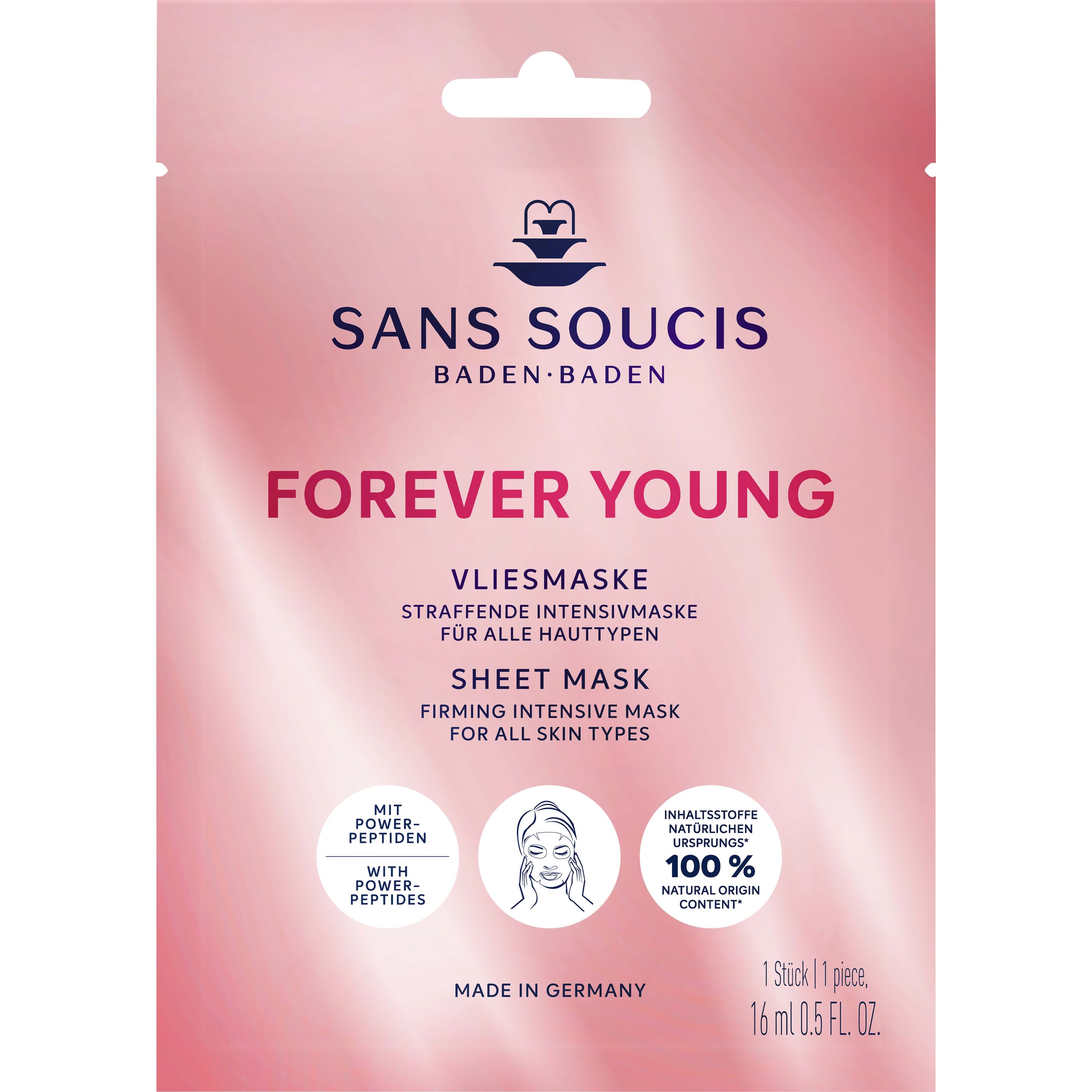 Läs mer om Sans Soucis Forever Young Sheet Mask 16 ml