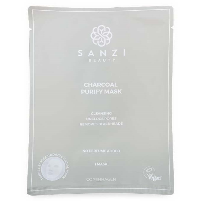 Läs mer om Sanzi Beauty Charcoal Purify Mask 25 ml