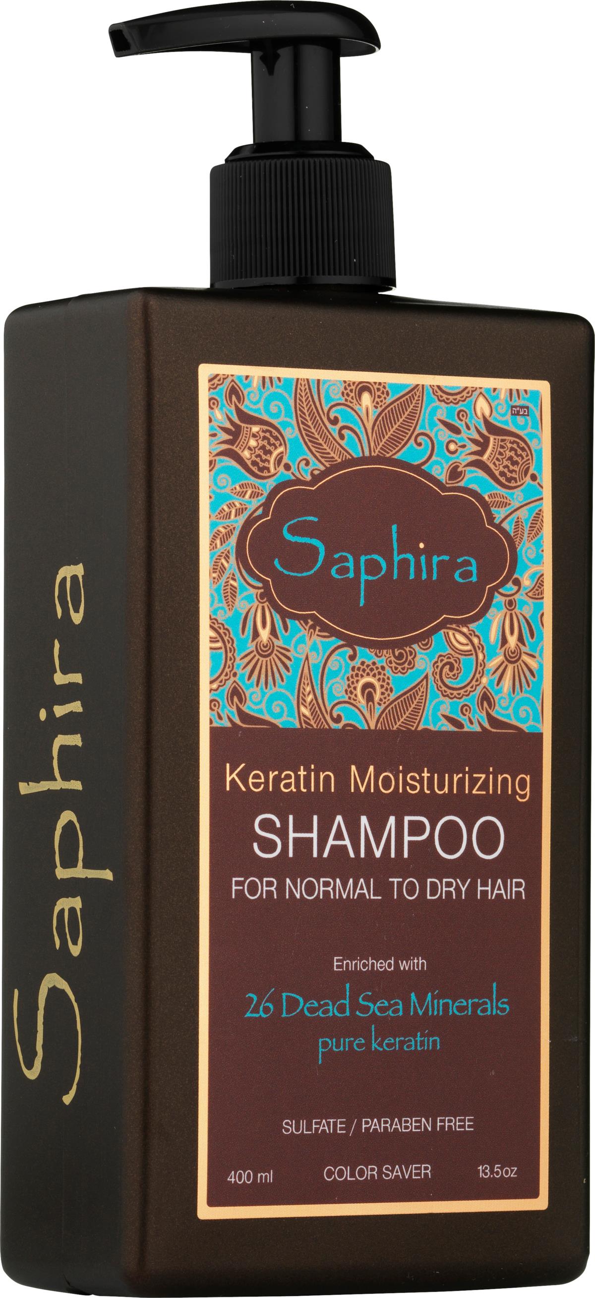 Saphira Keratin Moisturizing Shampoo 400 ml | lyko.com