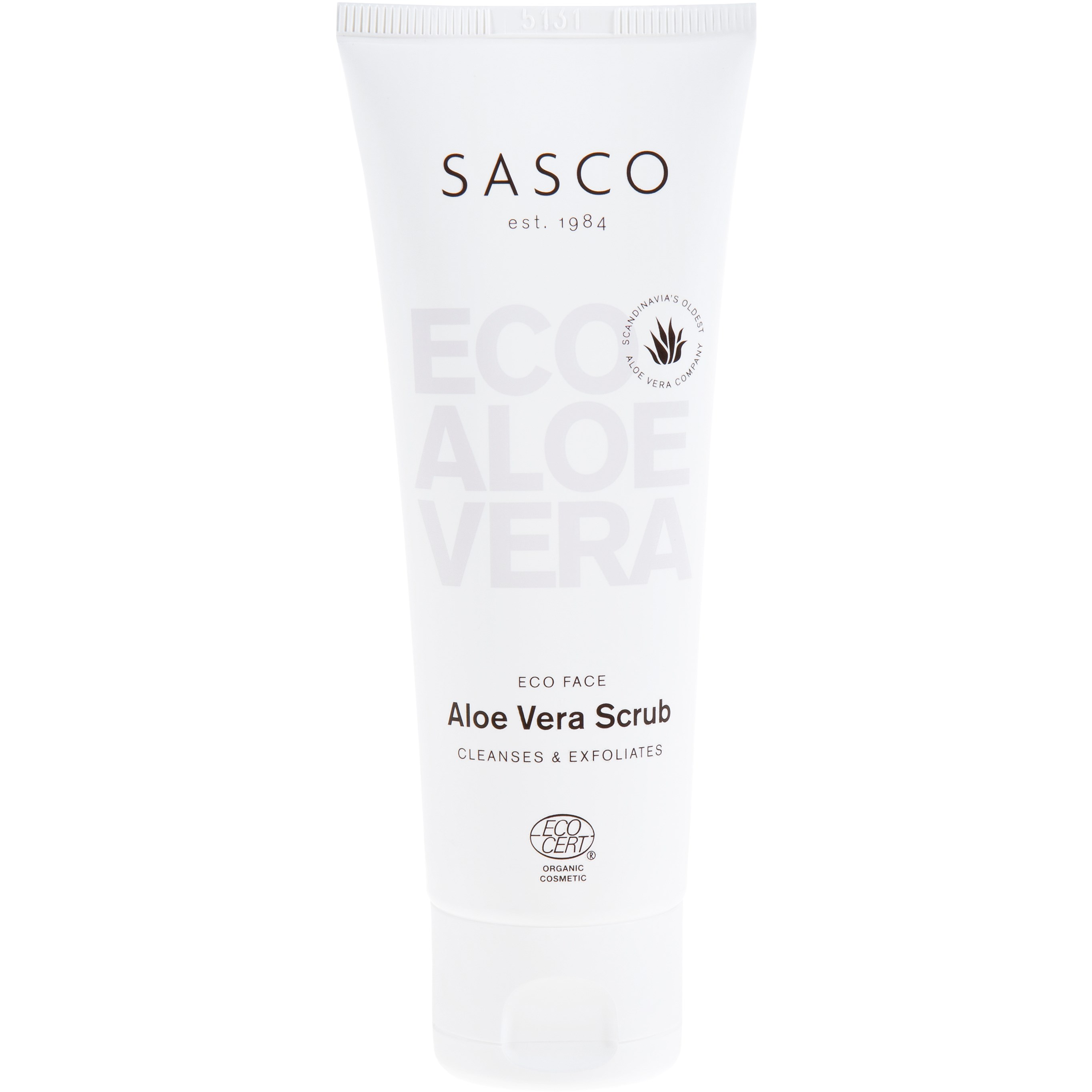 Läs mer om Sasco ECO FACE Aloe Vera Scrub 75 ml