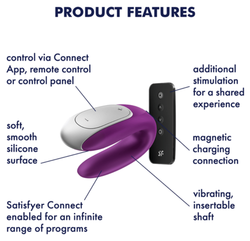 Satisfyer Double Fun Violet