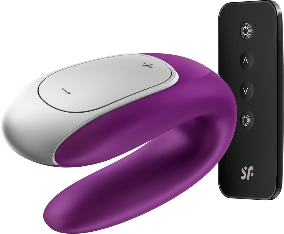 Satisfyer Double Fun Violet Incl. Bluetooth And App