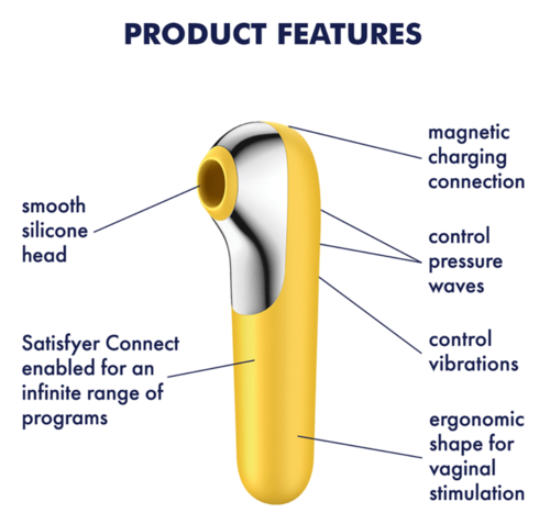 Satisfyer Dual Love Yellow