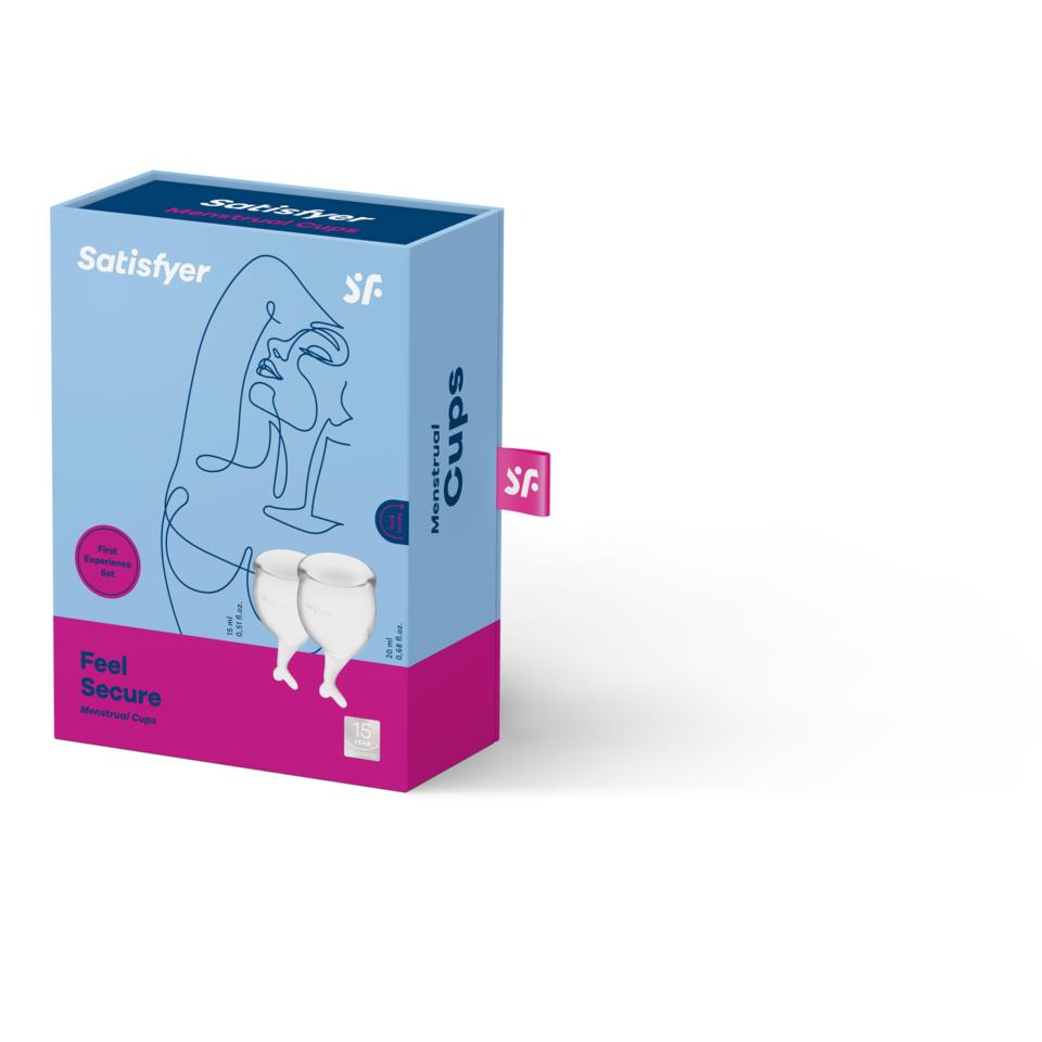 Satisfyer Feel Secure Menstrual Cup Transparent 