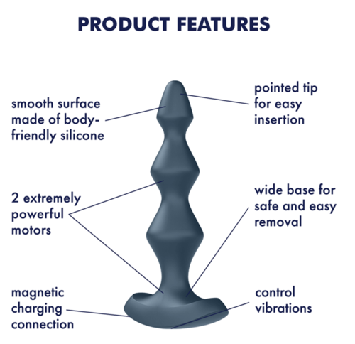 Satisfyer Lolli Plug 1 Dark Teal