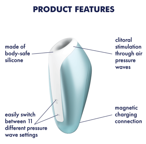 Satisfyer Love Breeze Ice Blue