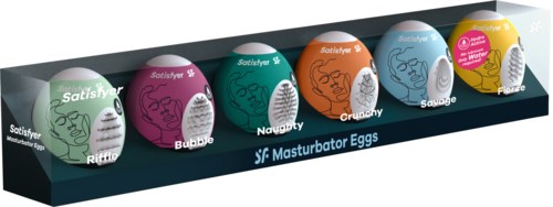 Satisfyer Satisfyer Masturbator Egg Set Assorted