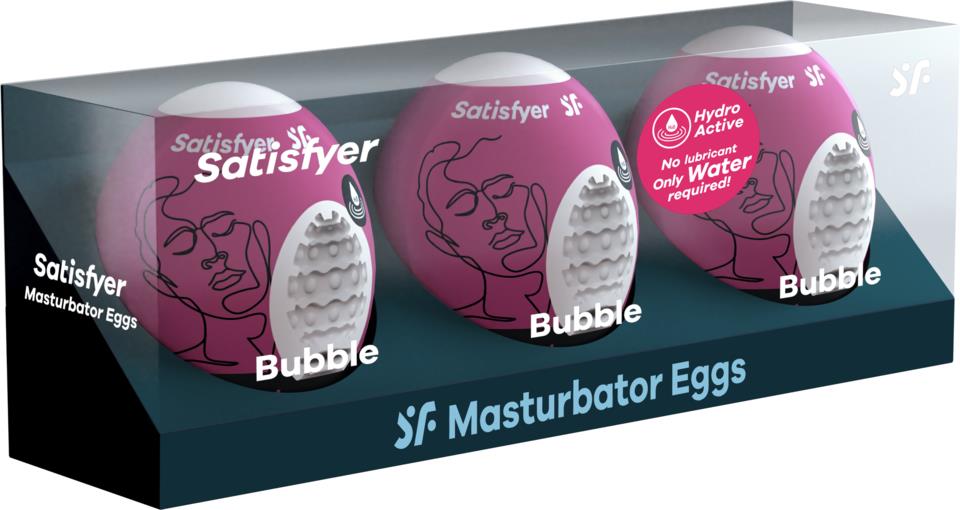 Satisfyer Masturbator Egg Set Bubble
