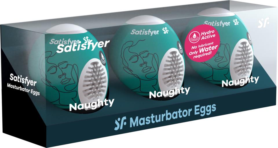 Satisfyer Masturbator Egg Set Naughty