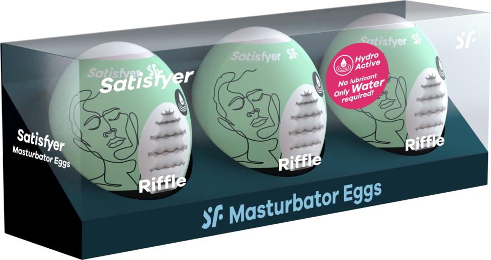 Satisfyer Masturbator Egg Set Riffle
