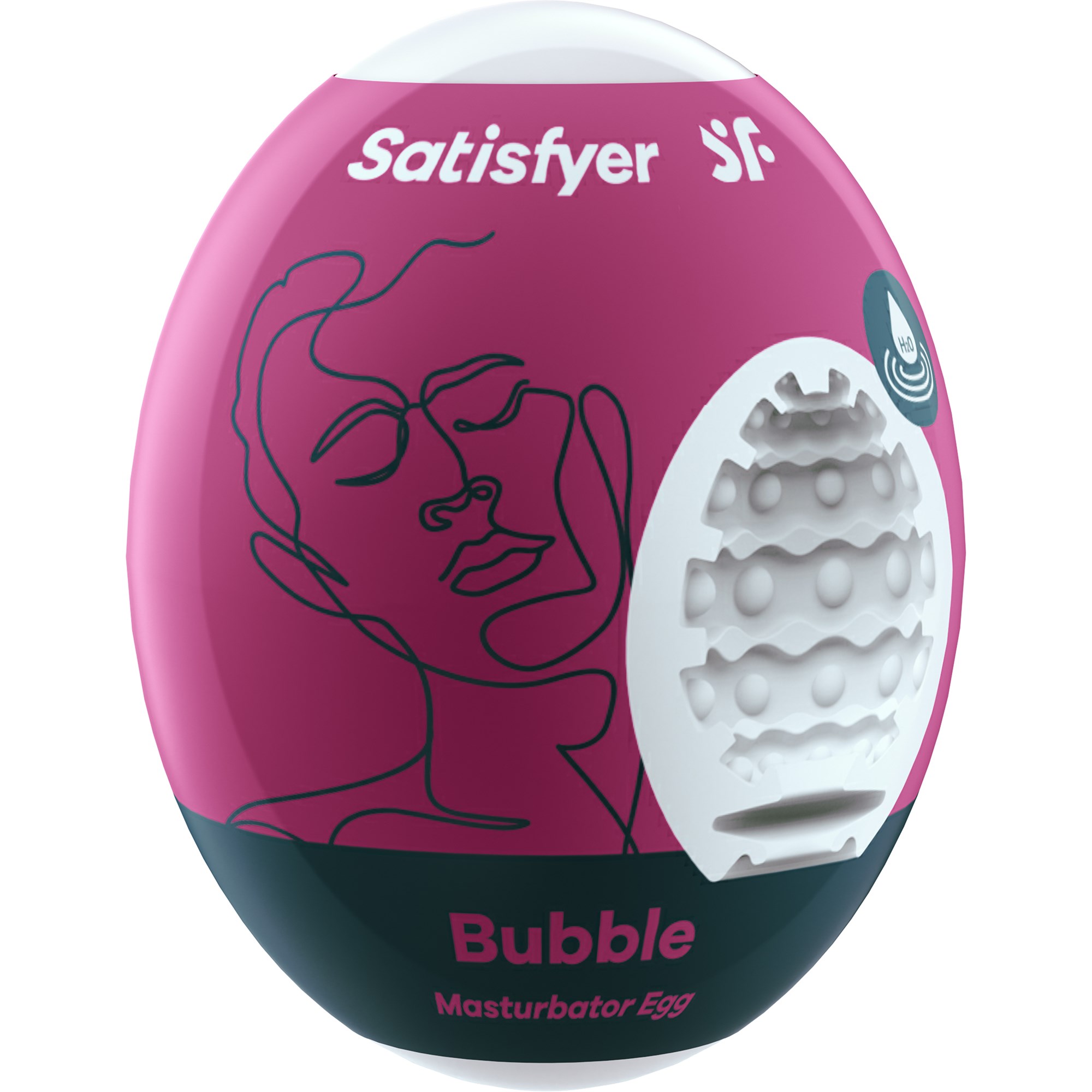 Satisfyer Masturbator Egg Single Bubble 1 st