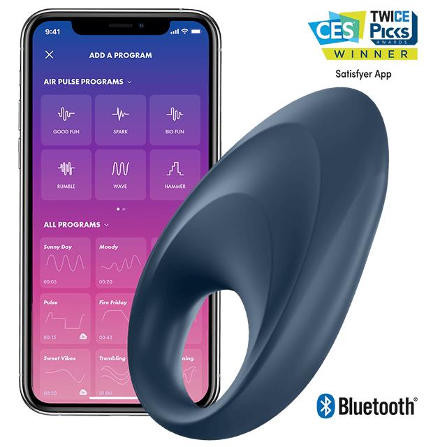 Satisfyer Mighty One Ring incl. Bluetooth and App