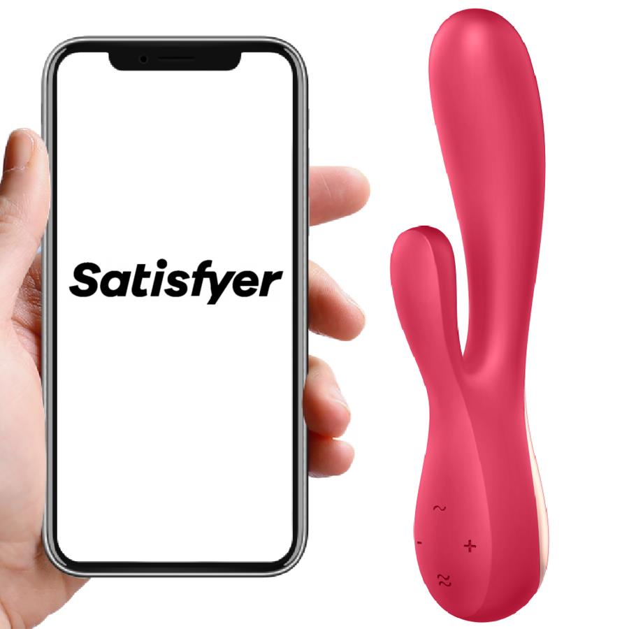 Satisfyer Mono Flex red incl. Bluetooth and App