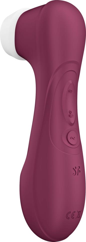 Satisfyer Pro 2 Generation 3 with Liquid Air wine red