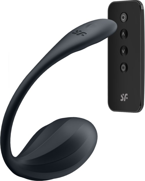 Satisfyer Ribbed Petal Black