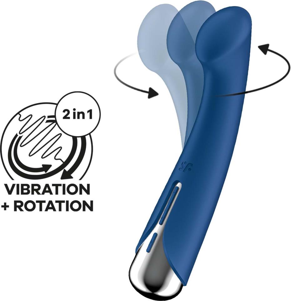 Satisfyer Spinning G-Spot 1 Blue | lyko.com Satisfyer Spinning G-Spot 1 Blue | lyko.com