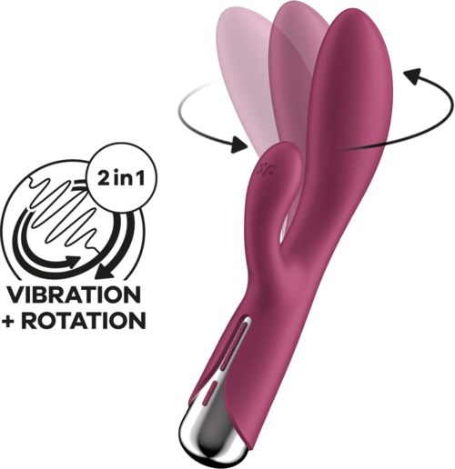 Satisfyer Spinning Rabbit 1 Red