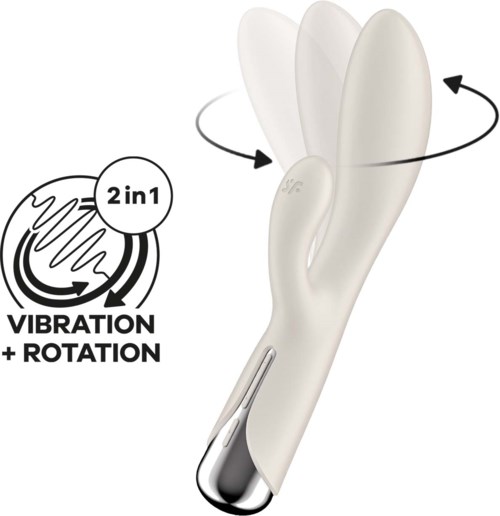 Satisfyer Spinning Rabbit 1 Beige